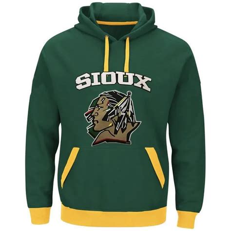 North Dakota Fighting Sioux Style Hoodies New Stitching Jerseys ...