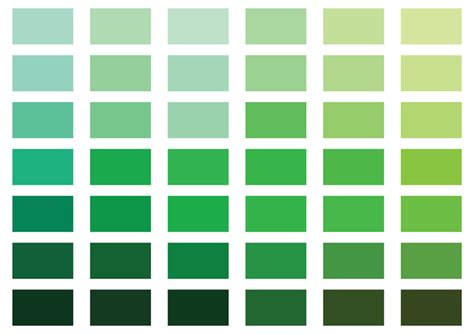 Emerald Green Ombre Gradient Procreate Color Palette | lupon.gov.ph