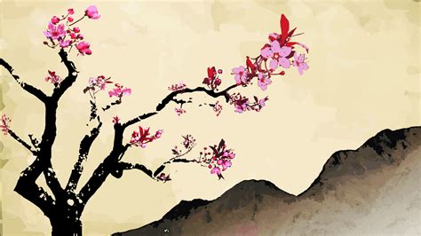 Wallpaper : samurai, Japanese Art, trees, pink flowers, artwork 3842x2160 - ElChupacabra ...