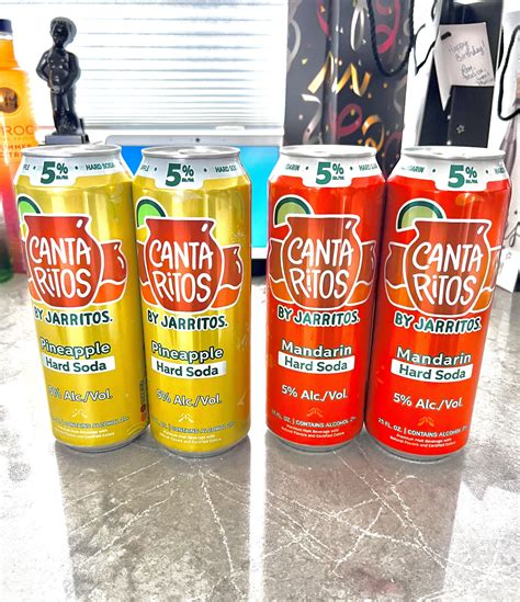 Cantaritos Jarritos Mandarin Hard Soda 25 oz | The Liquor Bros