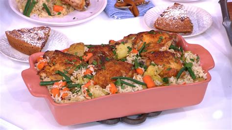 Jesse James Decker shares chicken thigh bake recipes - Good Morning America