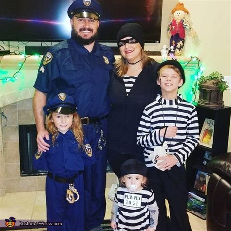 Cops and Robbers Family Costume