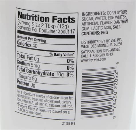 32 Marshmallow Fluff Ingredients Label - Labels Database 2020