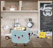 Good Morning Toast GIF - Good Morning Toast - Discover & Share GIFs
