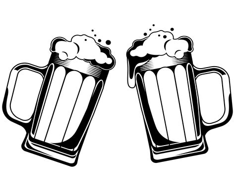 Beer Glass Drawing | Free download on ClipArtMag