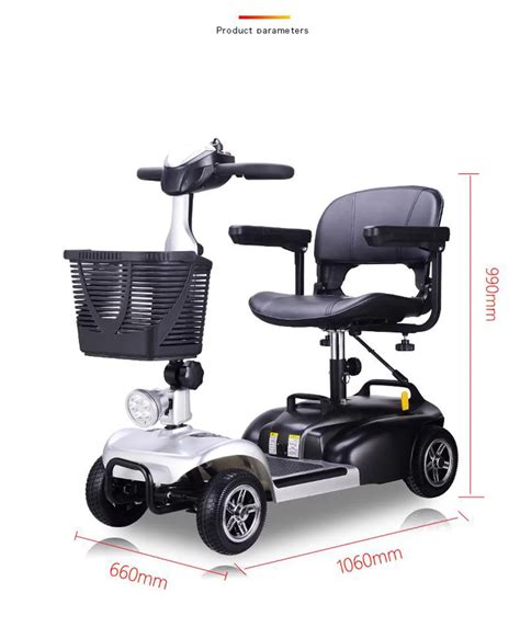 2021oem 4 Wheel Lithium Battery Mobility Scooter For Elderly - Buy Lithium Battery Mobility ...