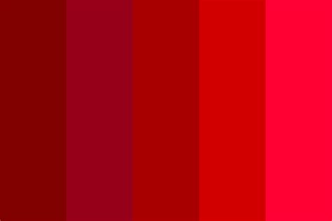 Maroon - Red Color Palette