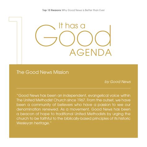 GoodNews Magazine :: Brochure