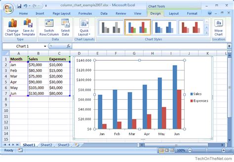 How To Create A Graph Chart In Excel 2007 - Chart Walls