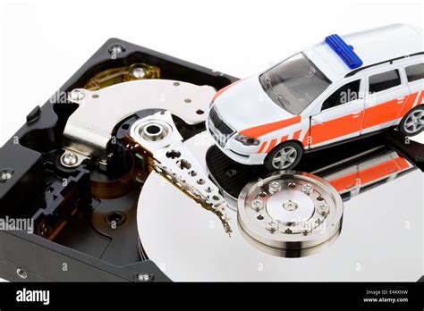 Data recovery after computer crash. Recovery disk Stock Photo - Alamy