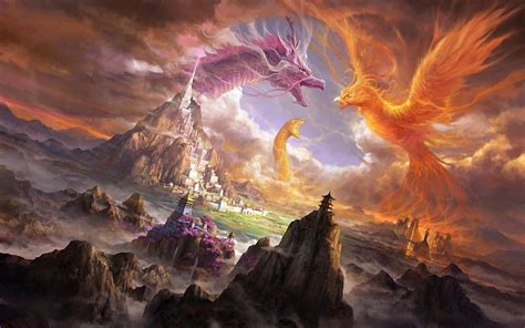 Dragon Art Wallpapers - Top Free Dragon Art Backgrounds - WallpaperAccess