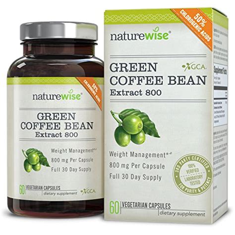 NatureWise Green Coffee Bean Extract 100% Pure with Antioxidants, All ...