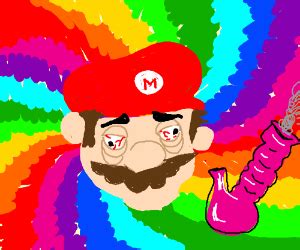 Mario & Luigi get really stoned. - Drawception