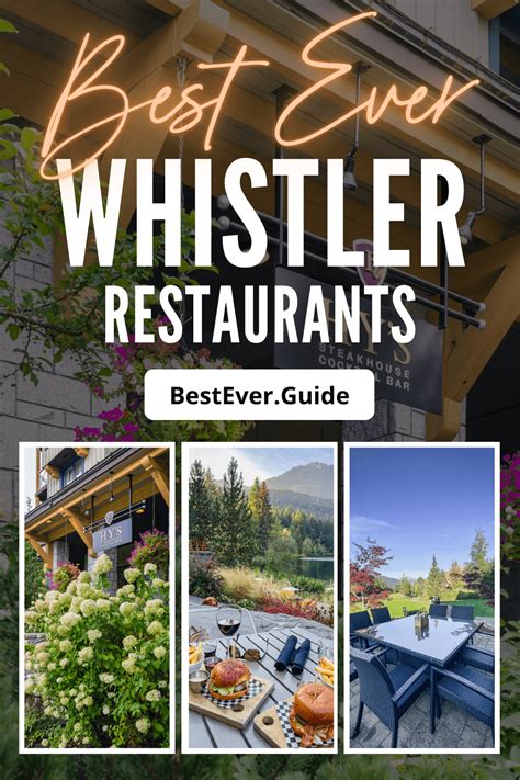 Best Ever Guide To (47!) Whistler Restaurants - BestEver.Guide