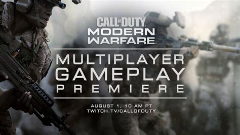 Call of Duty: Modern Warfare Multiplayer Gameplay Reveal - Gameslaught