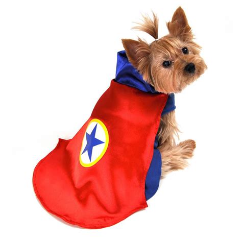 Superhero Dog Halloween Costume by Anit - Red | BaxterBoo