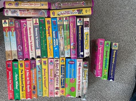 Huge Barney The Backyard Gang And Barney Friends Vhs Lot | The Best Porn Website