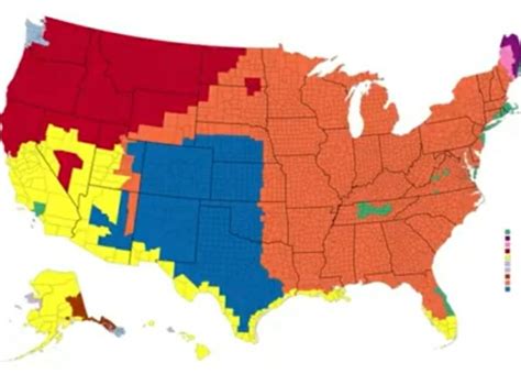 map of US time zones, but i made them up : r/teenagersbuthot