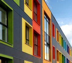 12 School Building Exterior colour ideas | school building, building exterior, school murals