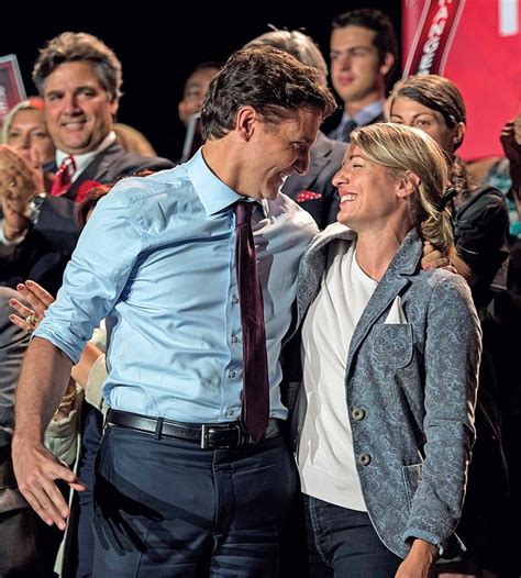 Canadian prime minister justing Trudeau and Joly, a member of his ...