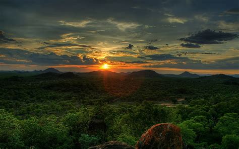 HD wallpaper: africa, sunset | Wallpaper Flare