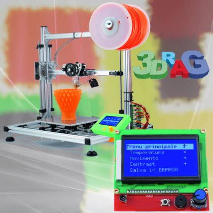 Full Graphic Smart Controller display for 3Drag 3Dprinter - Open Electronics - Open Electronics