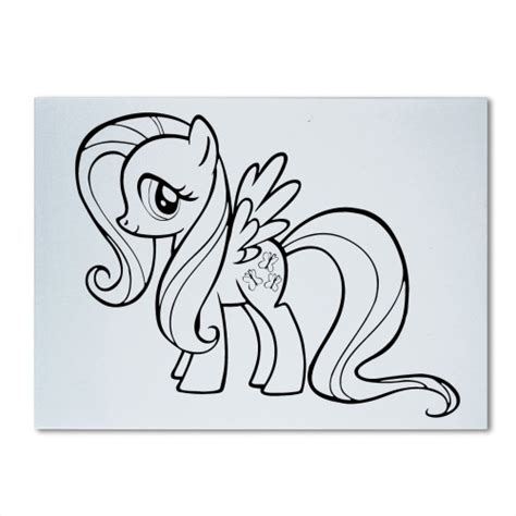 Jual Kanvas Lukis Gambar / Mewarnai Fluttershy - Kota Tangerang Selatan ...