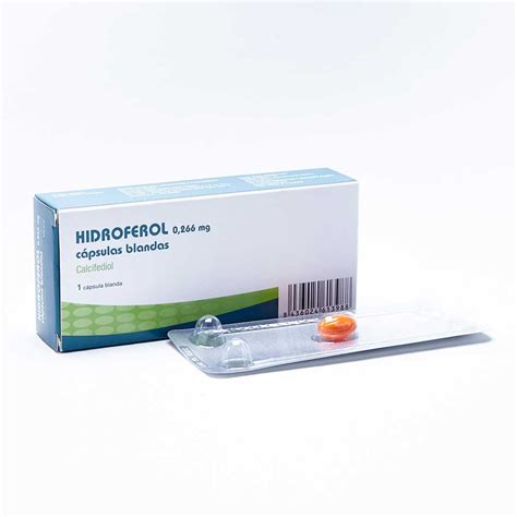 Hidroferol Cápsulas Blandas 0.266Mg Caja X 1 | Los expertos en ahorro ...