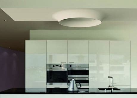 Kitchen ceiling extractor hood