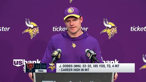 Head coach Kevin O'Connell talks about Minnesota Vikings' evaluation of ...