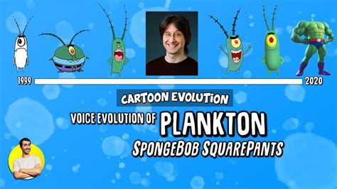 Voice Evolution of PLANKTON (SPONGEBOB) - 21 Years Explained - YouTube