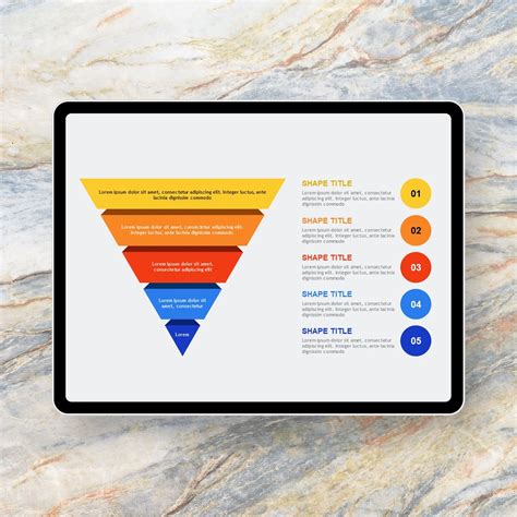 Inverted Pyramid Divide PowerPoint Templates | Inverted pyramid ...