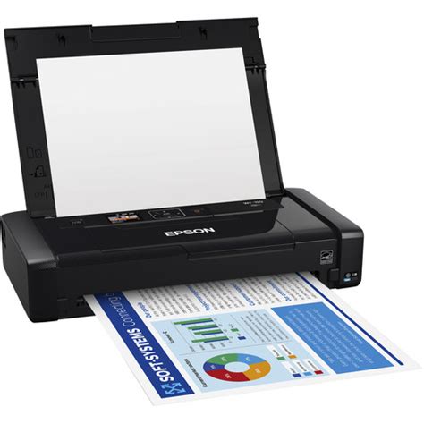 Epson WorkForce WF-110 Wireless Mobile Inkjet Printer C11CH25201