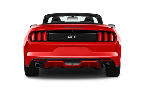 Ford Mustang Convertible Car Back View Transparent PNG | PNG Mart