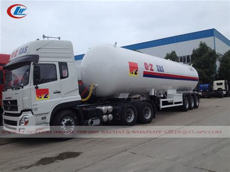 3 axles 30000 liters to 60000 liters LPG tank trailer -Chengli Special ...