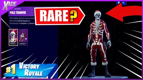 Will the YULE TROOPER skin become RARE in fortnite? - YouTube