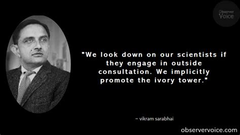 Vikram Sarabhai Quotes - Observer Voice