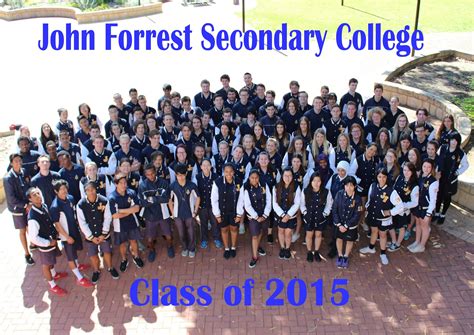 Goodby and good luck .... - John Forrest Secondary College