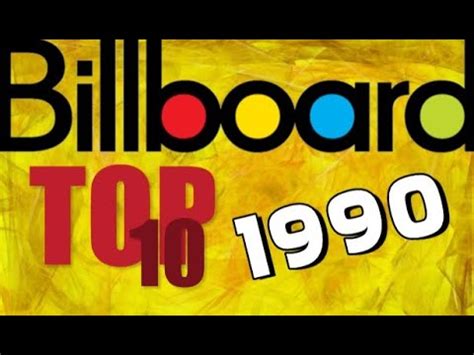 Billboard Hot 100 Top 10 Hits for 1990 - YouTube