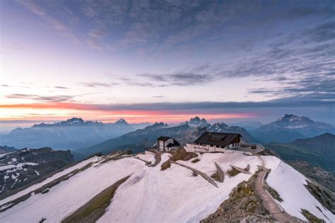 Hiking Through The Dolomites: Sunrise At Rifugio Lagazuoi And A Descent ...