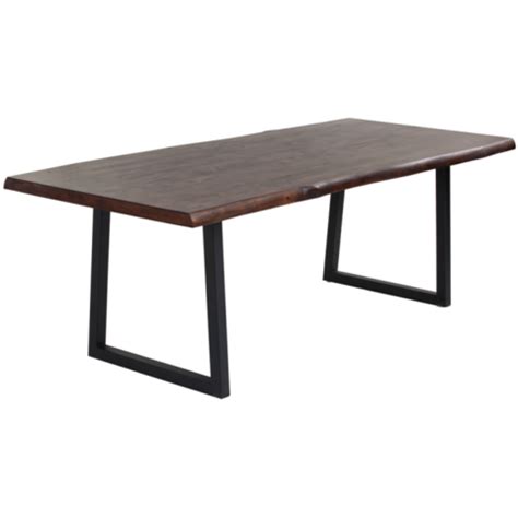 Dustin Dining Table | Dining table in kitchen, Dining room table, Brown dining table