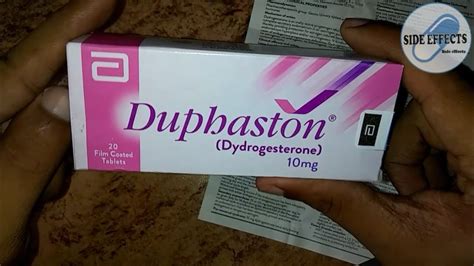 Dangerous side effects of Duphaston(Dydrogesterone)10mg tablet in Urdu by Dr.Abdur Rafy|Side ...