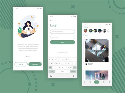 Social Media Apps Design by Plutographics on Dribbble