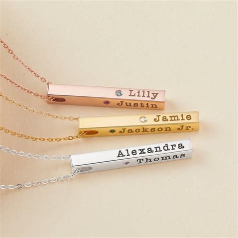 Kids Name Necklace - Etsy