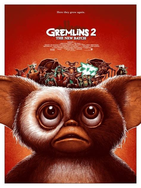 Alternative Movie Poster Movement — Gremlins 2 The New Batch by Adam ...