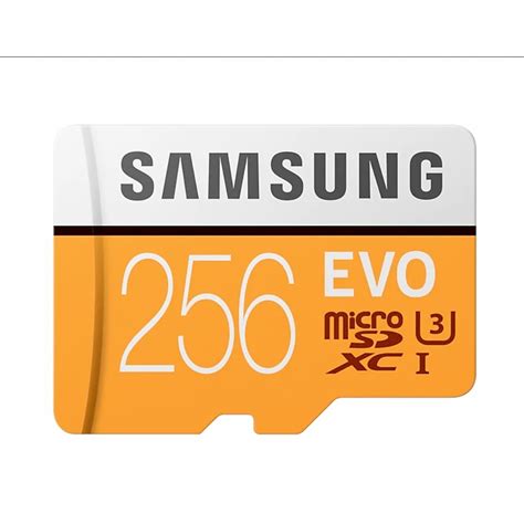 Samsung Evo 256GB Micro SD Card SDXC UHS-I 100MB/s Mobile Phone TF ...