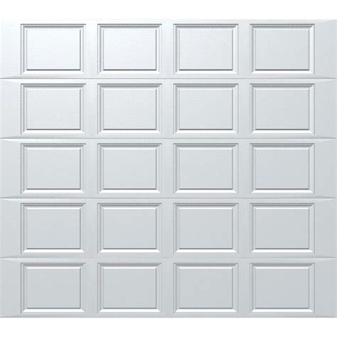 Wayne Dalton Classic Steel Model 9100 9-ft x 8-ft Insulated White ...