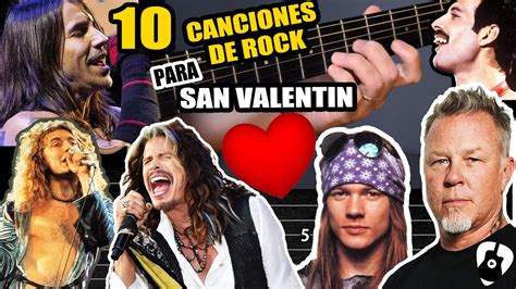 Aprende 10 grandes canciones de amor (ROCK) en guitarra acústica - YouTube