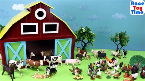 Real Barn With Animals