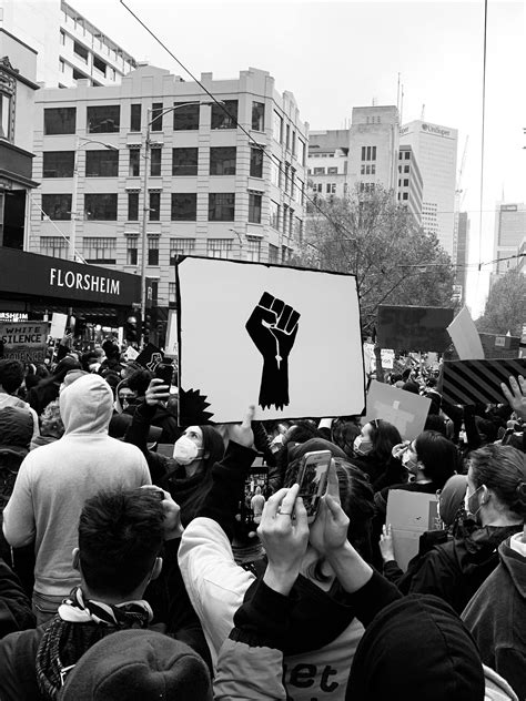 Crowd on the Street at a Protest · Free Stock Photo